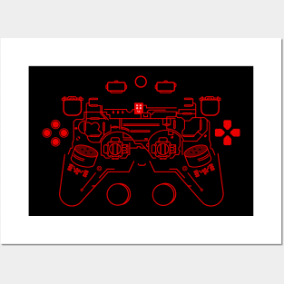 Red Gaming Tool🎮 Posters and Art